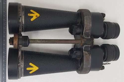 WWII Navy Barr & Strong Binoculars as per photo