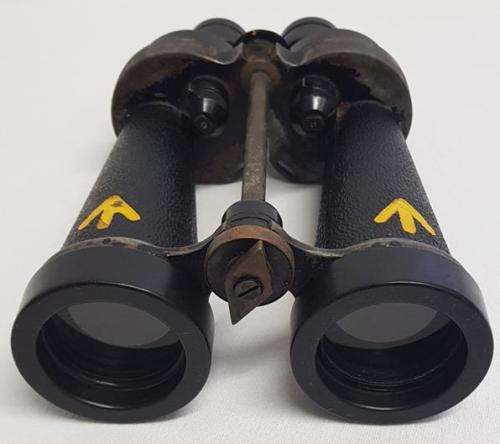 WWII Navy Barr & Strong Binoculars as per photo