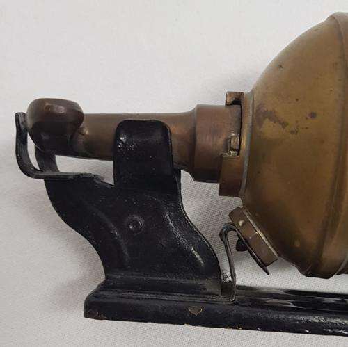 Antique Brass Pyrene Fire Extinguisher with Mounting Bracket as per photo