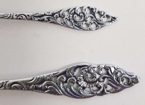 Elwezetta Chrome Plated Cake Lifter & 6 Cake Forks in box as per photo