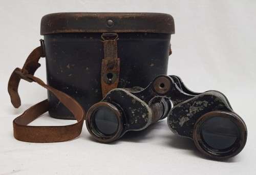 Vintage Binoculars in Original Case as per photo