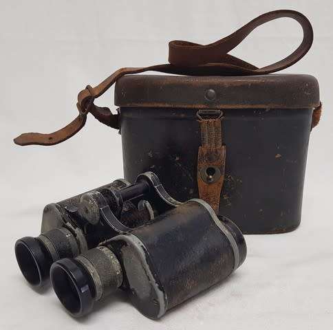 Vintage Binoculars in Original Case as per photo