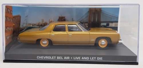 Bond 007 - Live and Let Die - Chevrolet Bel Air model car as per photo