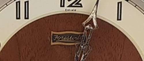 Forestville Clock made in Germany, not tested - sold as is as per photo