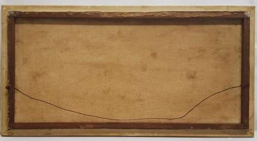 Vintage Oil Painting by Rodolpho 110cm x 58cm as per photo