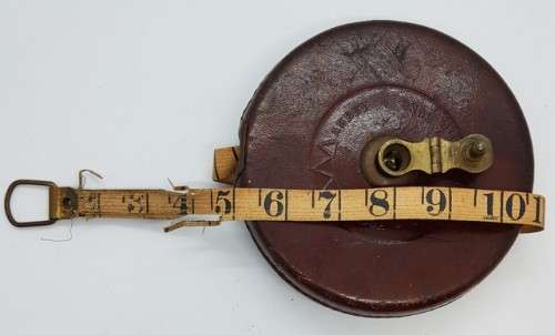 John Rabone & Sons leather cover tape measure as per photo
