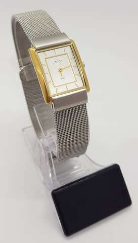 Skagen Denmark Stainless Steel Mesh Strap Ladies Watch as per photo