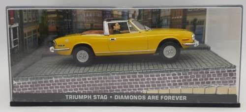 Bond 007 - Diamonds are Forever - Triumph Mustang model car as per photo