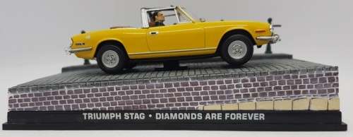 Bond 007 - Diamonds are Forever - Triumph Mustang model car as per photo