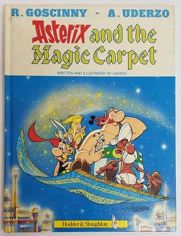 Asterix and the Magic Carpet by R Goscinny & A Underzo as per photo