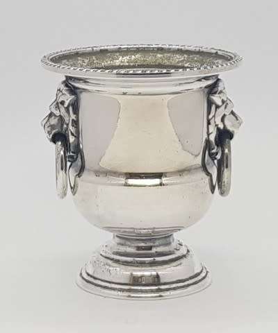 Silver Plated Sheffield Candle Holder - as per photo