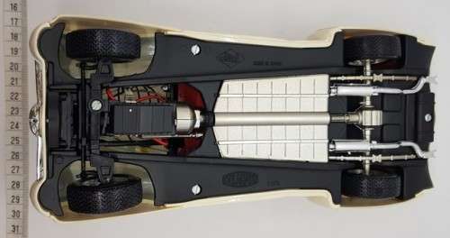 1937 Delahaye Spider-type 165 Cabriolet Guiloy Spain model car as per photo