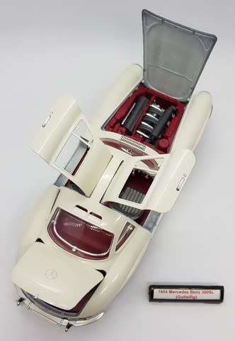 1954 Mercedes Benz 300SL Gullwing model car as per photo