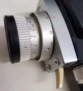 Minolta Autopak Super 8 movie camera in bag as per photo