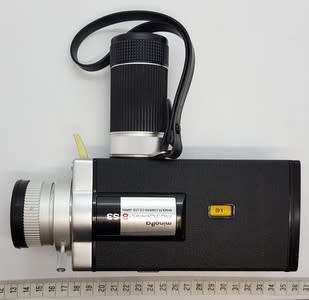 Minolta Autopak Super 8 movie camera in bag as per photo