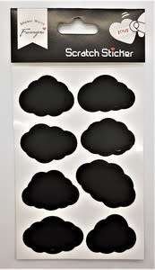 Pack of 16 Self Adhesive Chalkboard Labels as per photo