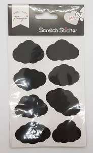 Pack of 16 Self Adhesive Chalkboard Labels as per photo