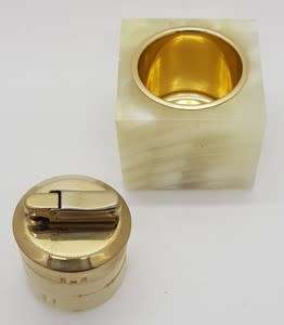 Colibri Vintage Table Lighter (heavy marble) as per photo