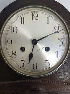 Vintage Haller mantle clock - no pendulum - as per photo