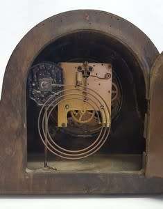 Vintage Haller mantle clock - no pendulum - as per photo