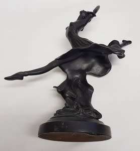 Bronze Ballerina Figrine, Deco Foundry as per photo