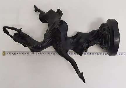 Bronze Ballerina Figrine, Deco Foundry as per photo