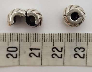 Original Pandora Sterling Silver pair of spacers as per photo