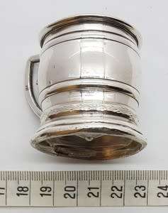 Sterling Silver Miniature Jug weight 46.2g as per photo