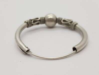 925 Sterling Silver Hoop Earrings weight 9.1g as per photo