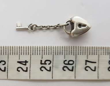 925 Sterling Silver Pandora-Style Charm weight 2.9g as per photo