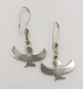 925 Sterling Silver Egyptian Earrings weight 9g as per photo