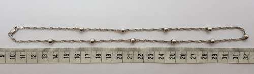 925 Sterling Silver Chain length 42ch weight 5.5g as per photo