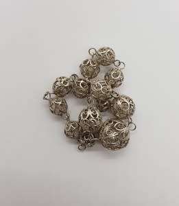 Sterling Silver Unusual Designed Bracelet weight 7.4g as per photo