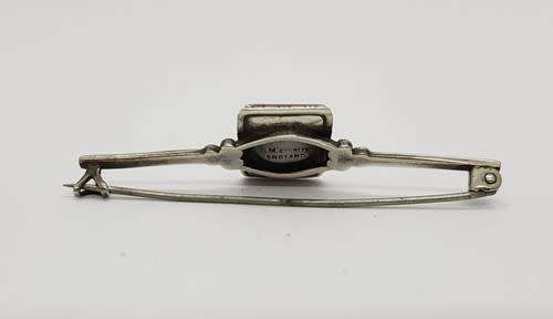 Vintage Sterling Silver Signed Butterfly Wing Brooch weight 4.8g as per photo