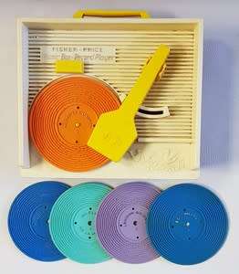 Fisher Price a Record Music Record Player made in USA 1971 as per photo