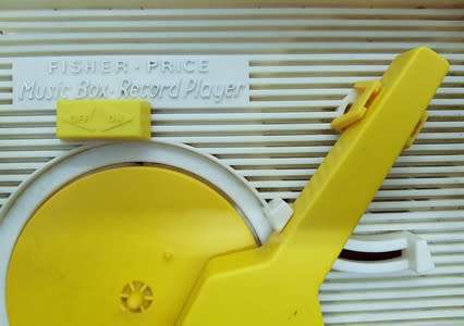 Fisher Price a Record Music Record Player made in USA 1971 as per photo