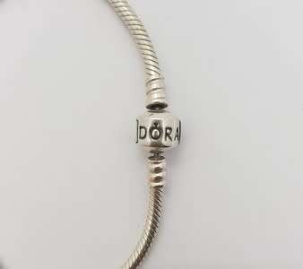 925 Sterling Silver Original Pandora Bracelet weight 15g as per photo