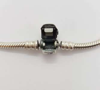 925 Sterling Silver Original Pandora Bracelet weight 15g as per photo