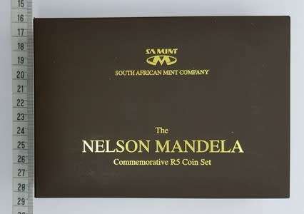 Nelson Mandela Commerative R5 Coin Set as per photo