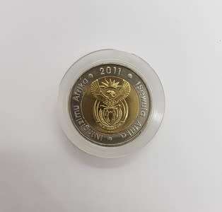Nelson Mandela Commerative R5 Coin Set as per photo