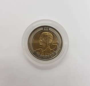 Nelson Mandela Commerative R5 Coin Set as per photo