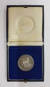 1990 SA Proof R1 Coin in Box  as per photo