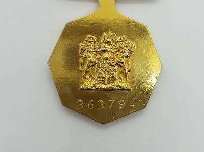 SADF Pro Patria Medal #363794 fixed type as per photo