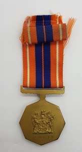SADF Pro Patria Medal #150672 fixed type as per photo