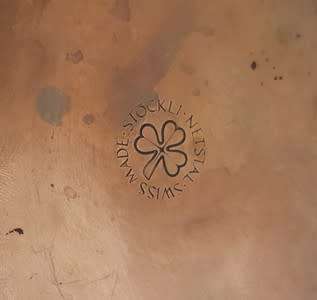 Stokli-Netstal Vintage Hammered Copper pot with lid, Swiss made as per photo