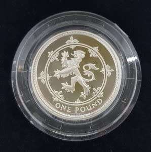 1994 United Kingdom Silver Proof One Pound Coin as per photo