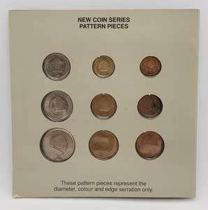 1989 South Africa New Coins Series Designs as per photo