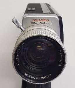 Minolta 8mm video camera - not tested -  as per photo