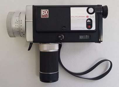 Minolta 8mm video camera - not tested -  as per photo