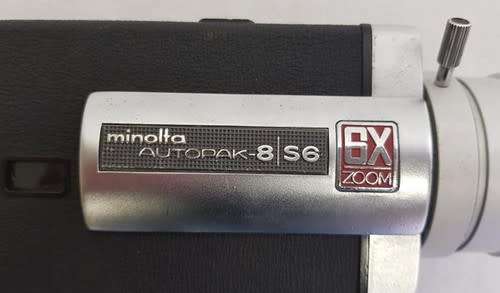 Minolta 8mm video camera - not tested -  as per photo